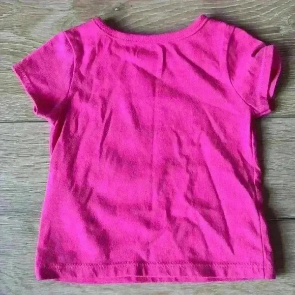 5/$10-Garanimals Baby Girl Pink Short Sleeve T-Shirt Size 0-3 Months - Picture 3 of 3
